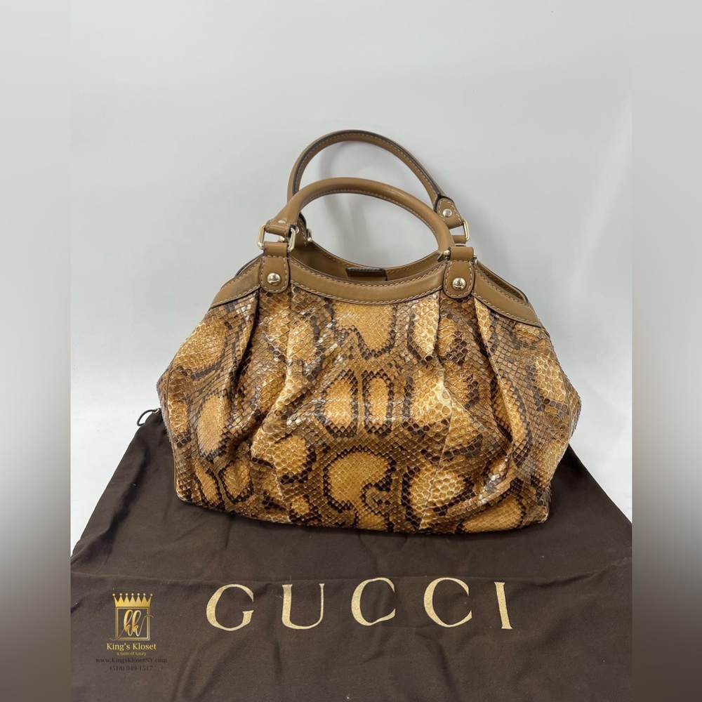 Gucci Python Bag - image 2